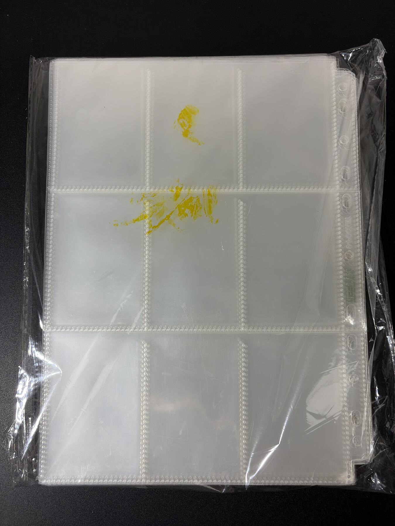 NO.30 好又多金牌大场，每周一站式配齐，方便凑单！（周6晚9点截拍，卖家送拍0抽成！） 【卡具】萌猫 九宫透明卡页（原良心家）30张全新 适配59×86卡牌