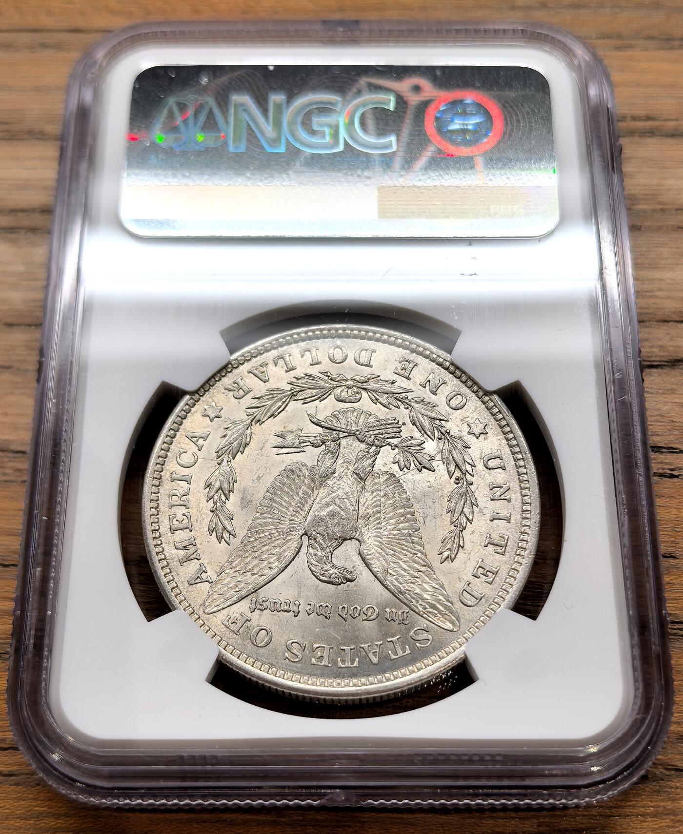 凡希社世界钱币微拍第三百二十二期 1921美国摩根壹元大银NGC-MS63