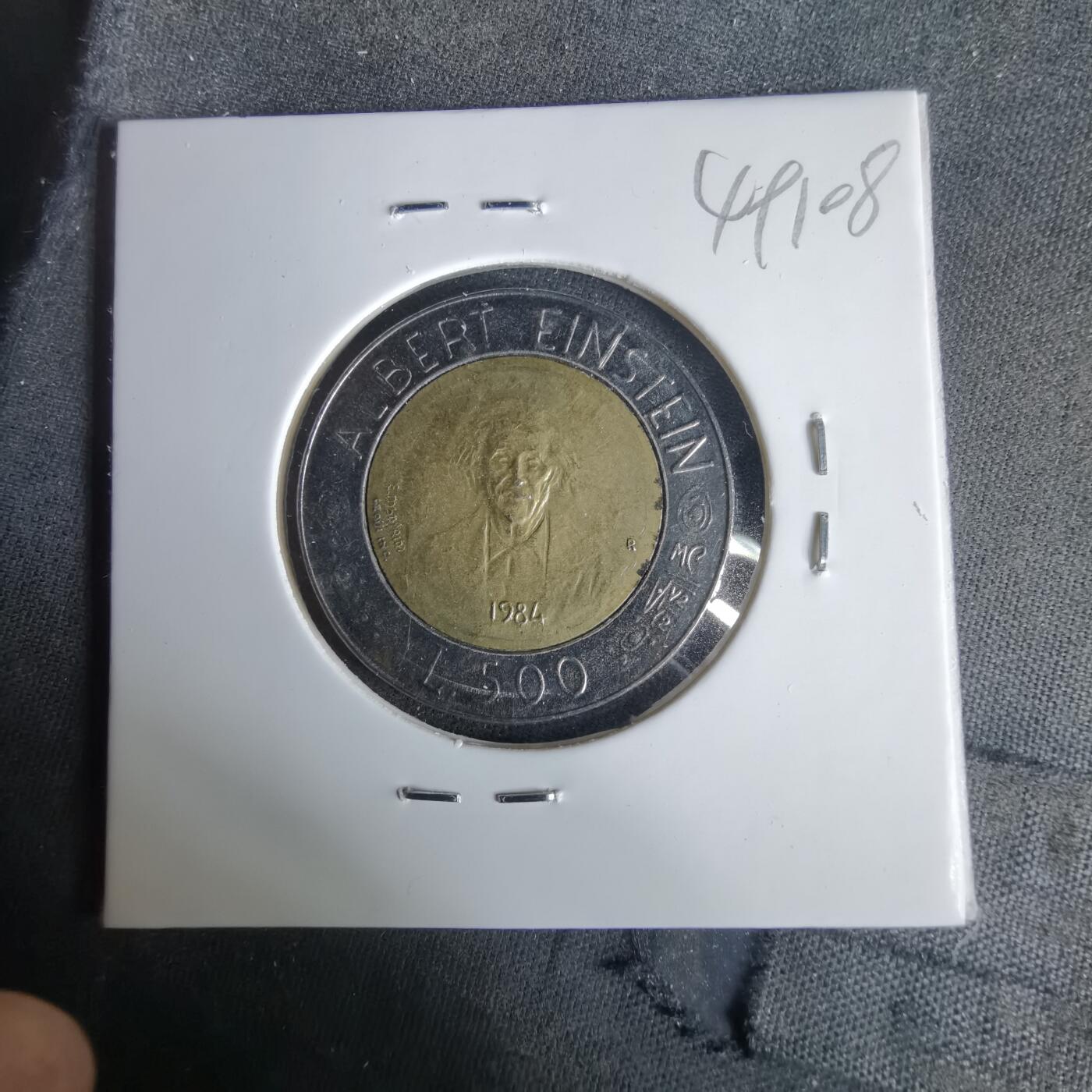 沼泽如烟--第1049场 圣马力诺1984年500里拉