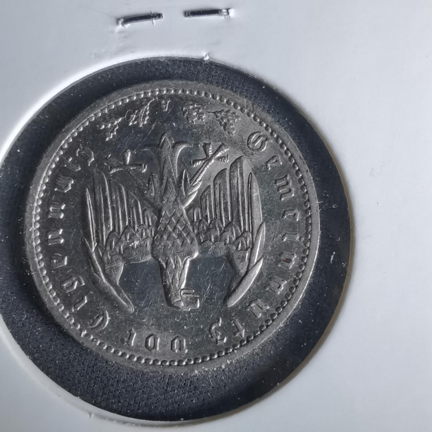 沼泽如烟--第1049场 德国1934年1马克