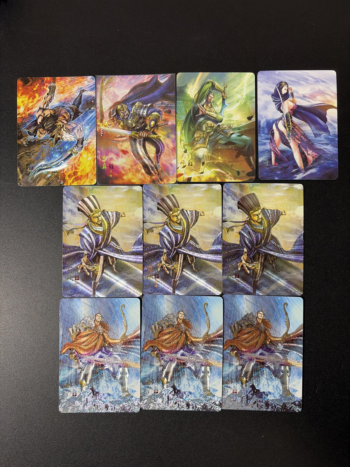 NO.30 好又多金牌大场，每周一站式配齐，方便凑单！（周6晚9点截拍，卖家送拍0抽成！） 焱卡 燎原三国豪杰传 荀攸、甘宁粗闪三宫+乐进、曹真粗闪+王异、关平普卡