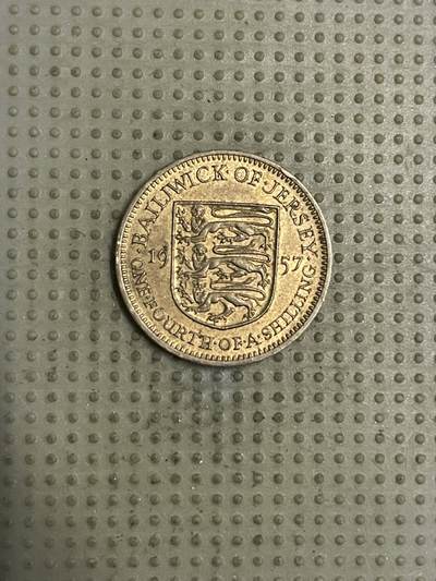 2026年第44场各国散币拍卖（总第194场） - 泽西岛1957年1/4先令