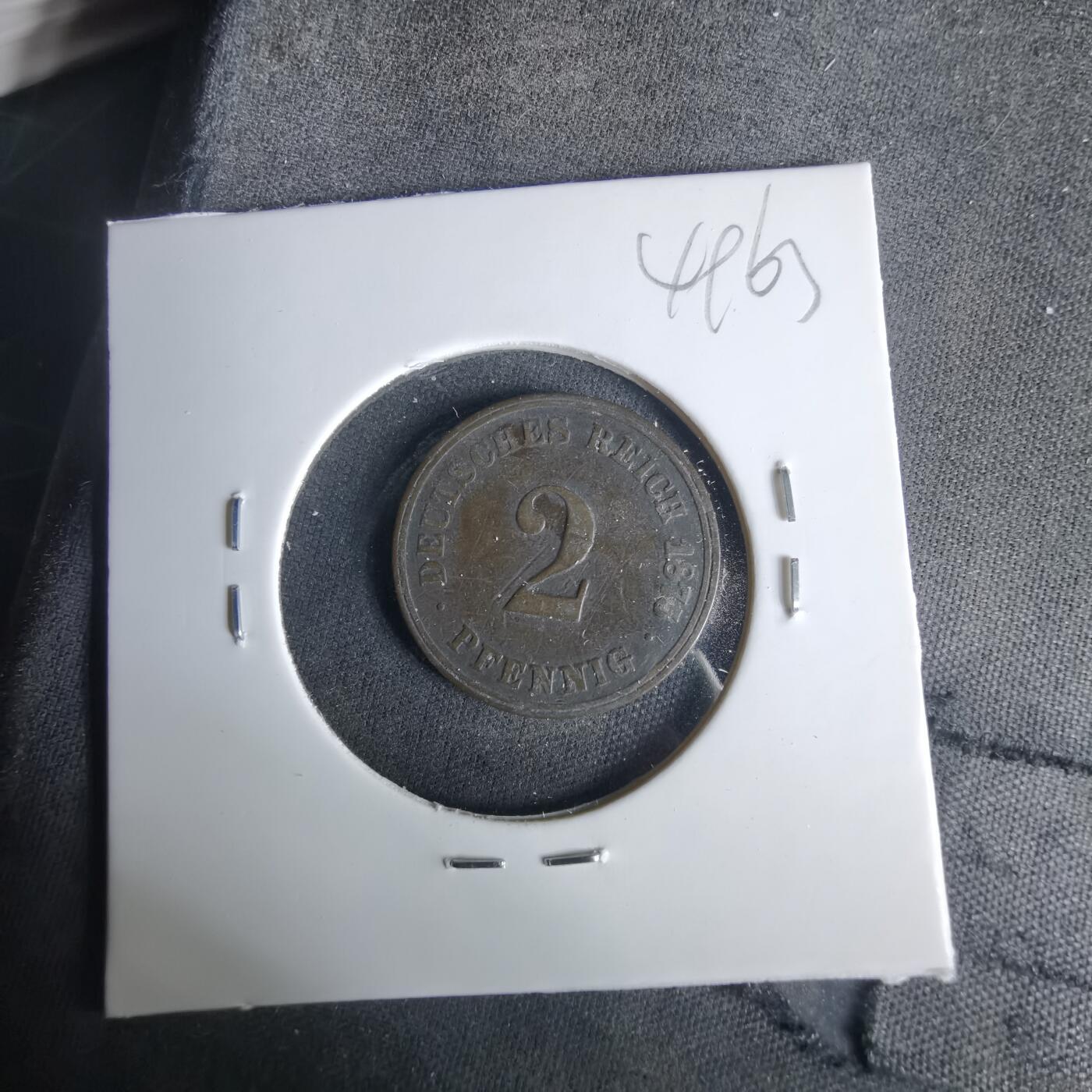 沼泽如烟--第1049场 德国1875年2芬尼