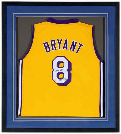 中贸圣佳2026四季・迎春拍卖会 六盈堂藏泉 钱币 证章 卡牌专场 - 科比亲笔签名球衣 960*720mm