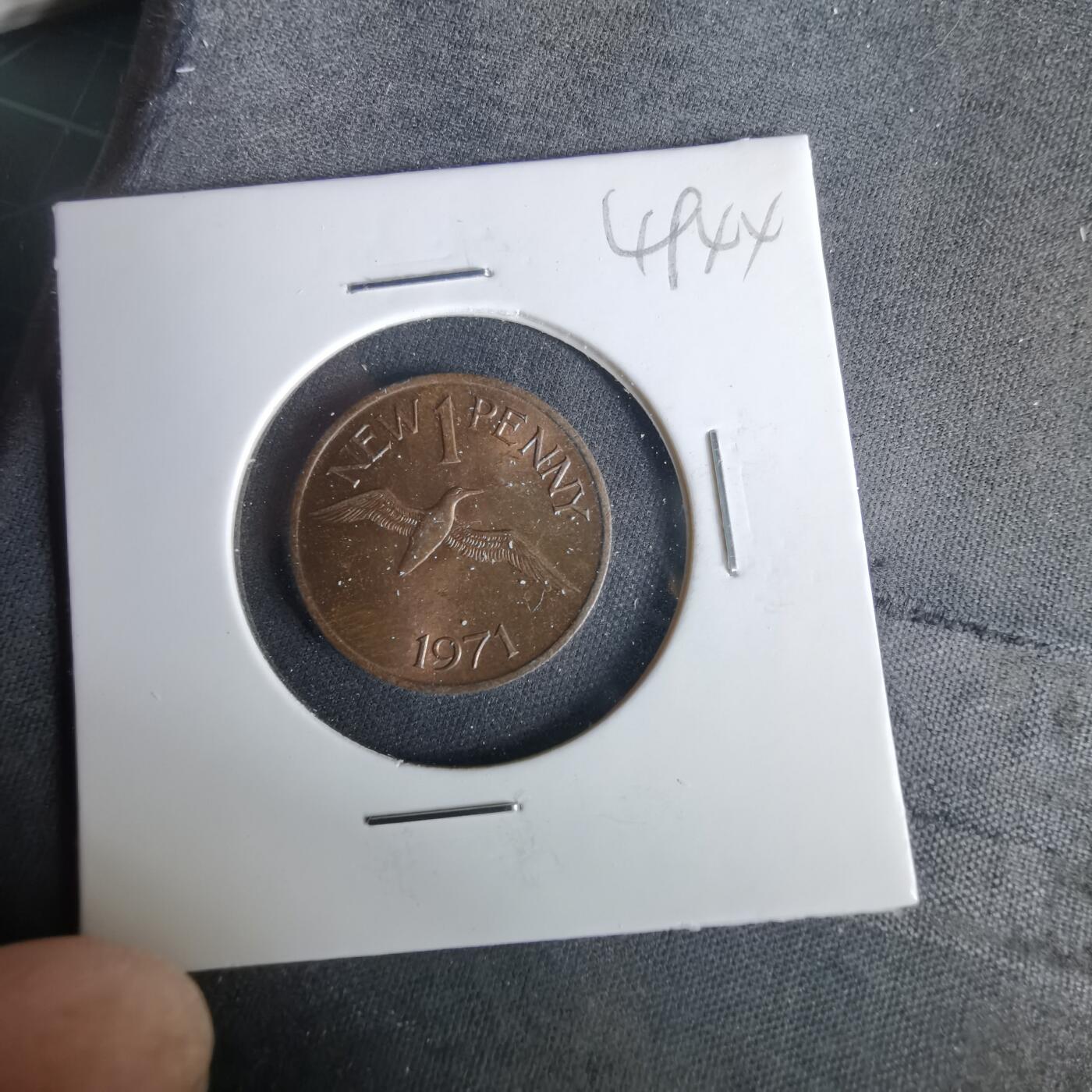 沼泽如烟--第1049场 根西1971年1便士