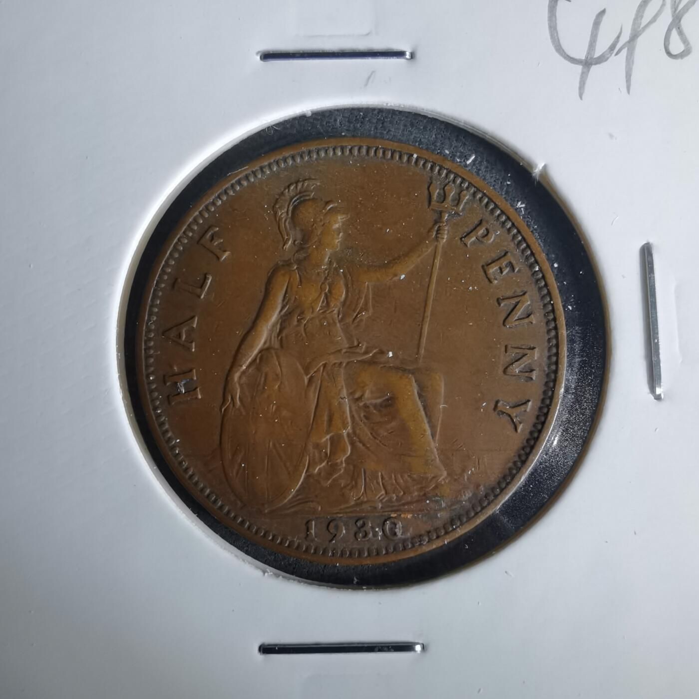 沼泽如烟--第1049场 英国1930年半便士