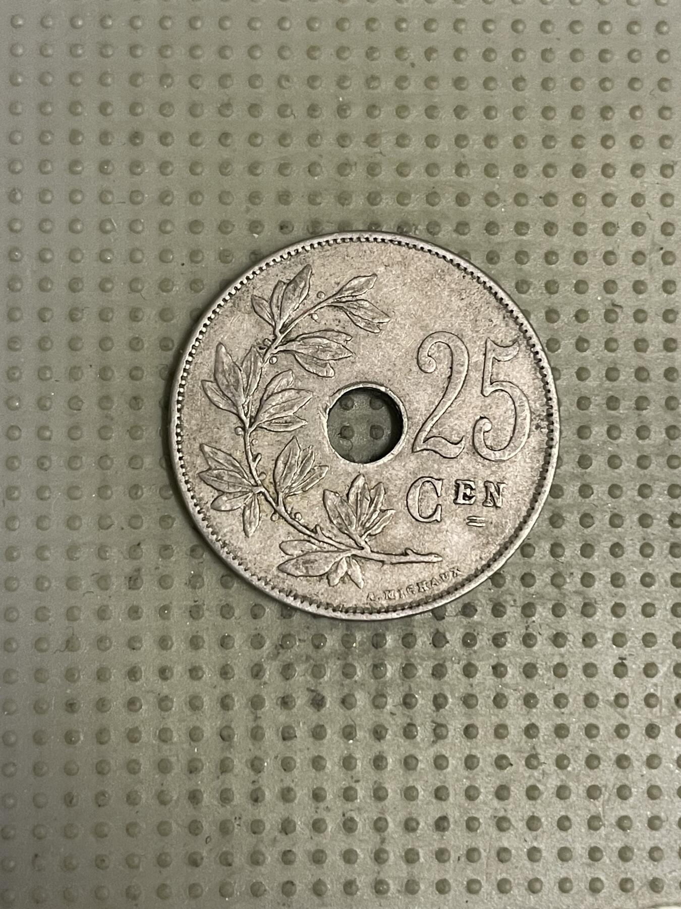 2026年第44场各国散币拍卖（总第194场） 比利时1928年25分