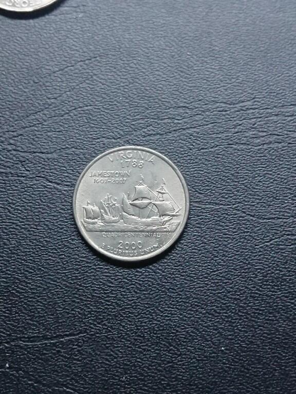 松南世界钱币——260409 美国25美分纪念币镍币7