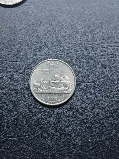 松南世界钱币——260409 - 美国25美分纪念币镍币7