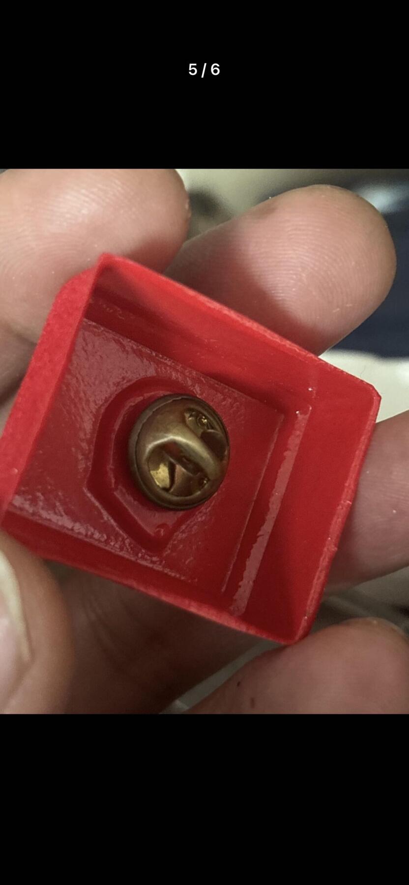 【罕见孤品】毛像包金章