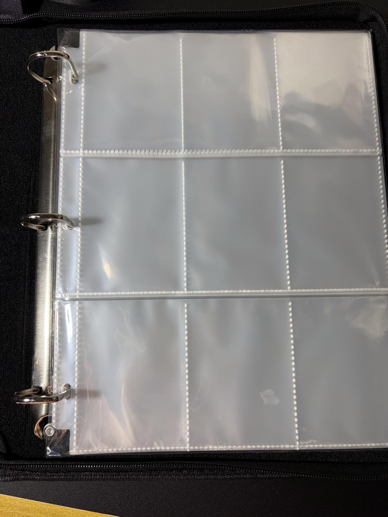 NO.30 好又多金牌大场，每周一站式配齐，方便凑单！（周6晚9点截拍，卖家送拍0抽成！） 【卡册】齐卡文化 梓墨主题9宫卡册 送卡页