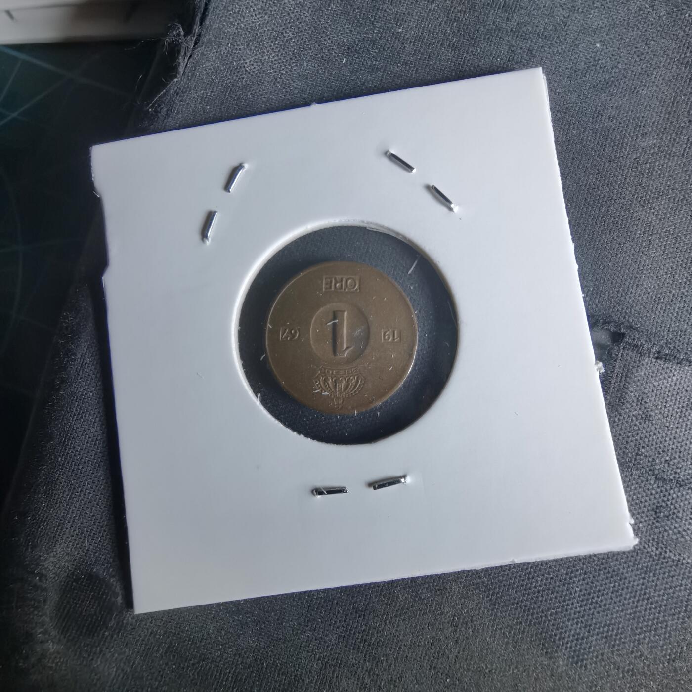 沼泽如烟--第1048场 瑞典1967年1欧尔