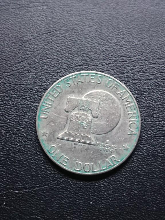 松南世界钱币——260409 美国1976年独立200周年1元纪念币镍币