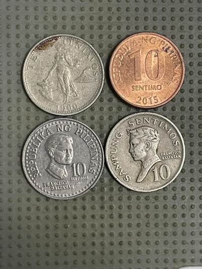 2026年第43场各国散币拍卖（总第193场） - 菲律宾10分4枚