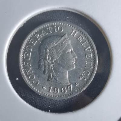 沼泽如烟--第1048场 - 瑞士1967年五分