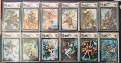 阳大大卡牌拍卖第110期（持续收拍品，周六晚上九点截拍，进群福利早知道） - 【炫彩全套】焱卡文化 燎原西游 巴丁 炫彩全套12张