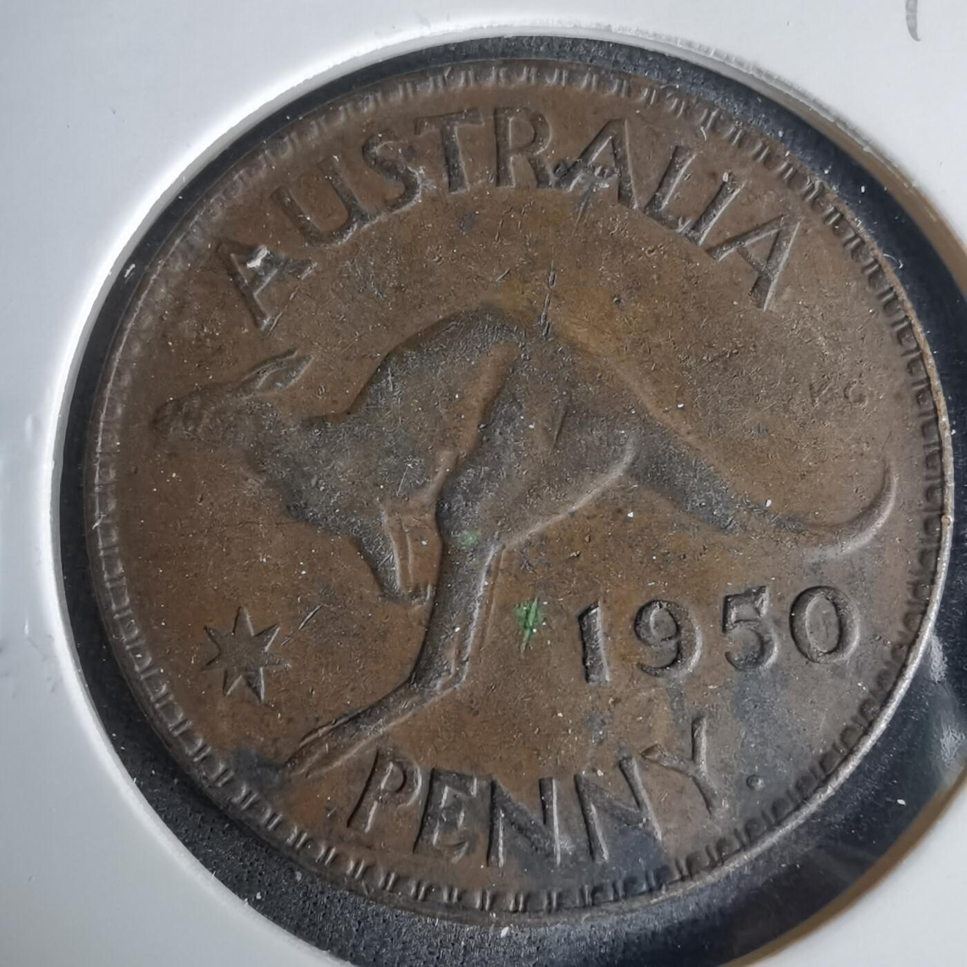 沼泽如烟--第1049场 澳大利亚1950年1便士