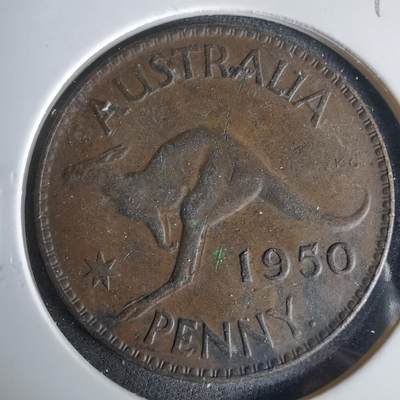 沼泽如烟--第1049场 - 澳大利亚1950年1便士