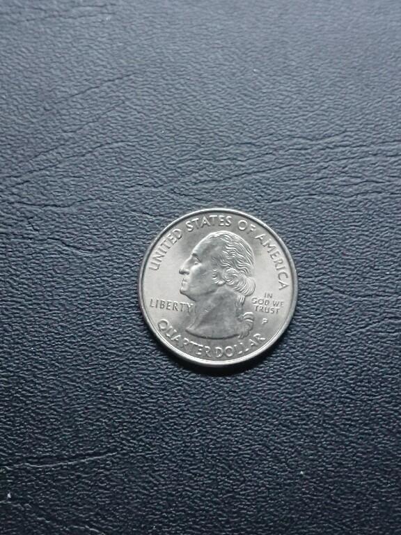 松南世界钱币——260409 美国25美分纪念币镍币13