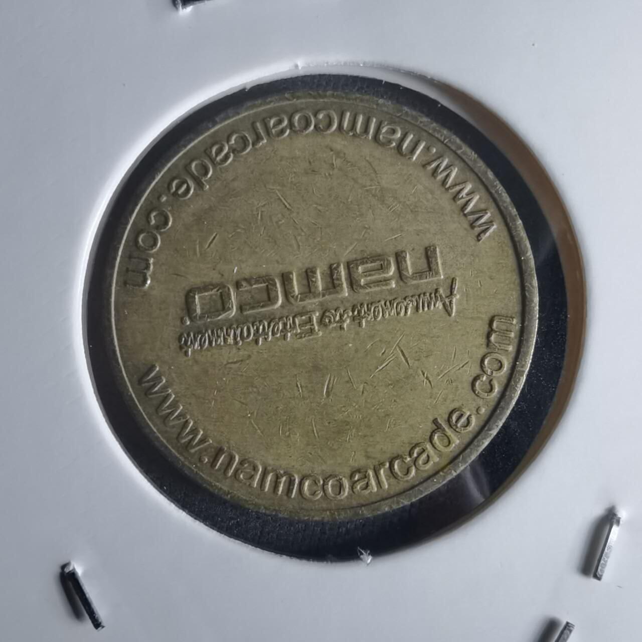 沼泽如烟--第1048场 南梦宫（Namco）吃豆人主题街机游戏代币