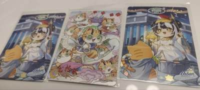 秋原瞳的小店第四十一期——盛夏的时光，即将如约而至 - 卡游抽卡机活动卡一组3张