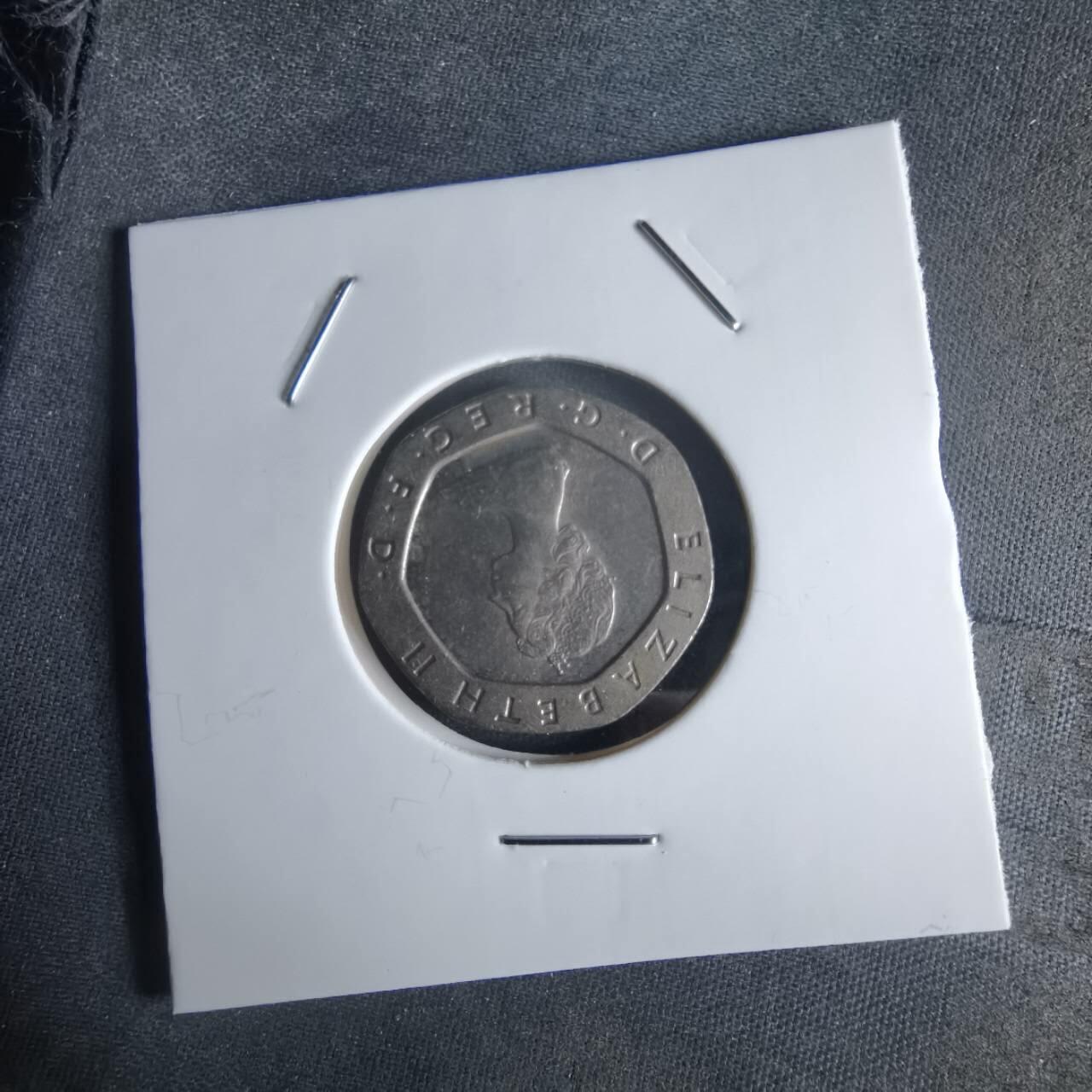 沼泽如烟--第1048场 英国1982年20便士