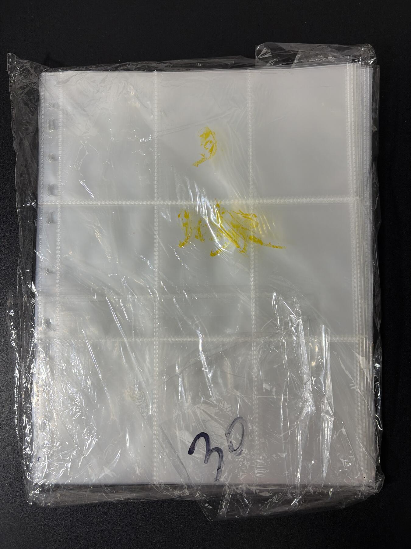 NO.30 好又多金牌大场，每周一站式配齐，方便凑单！（周6晚9点截拍，卖家送拍0抽成！） 【卡具】萌猫 九宫透明卡页（原良心家）30张全新 适配59×86卡牌