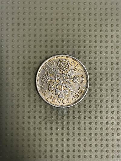 2026年第44场各国散币拍卖（总第194场） - 英国1967年6便士