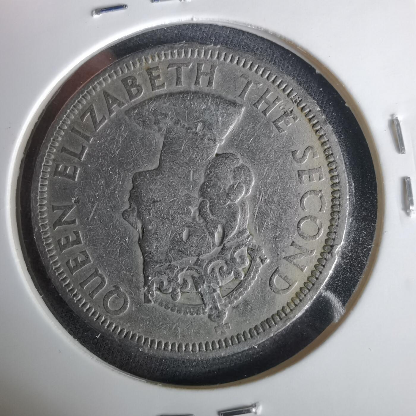 沼泽如烟--第1049场 毛里求斯1964年1卢比