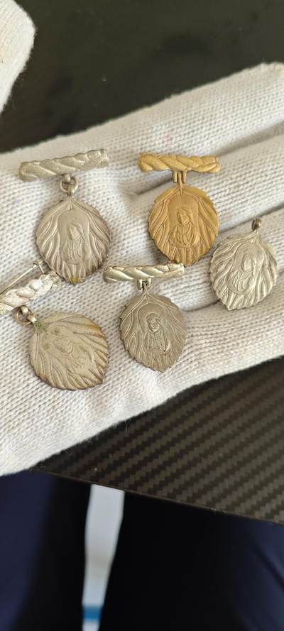 日本蚕丝章4枚 - 日本蚕丝章4枚