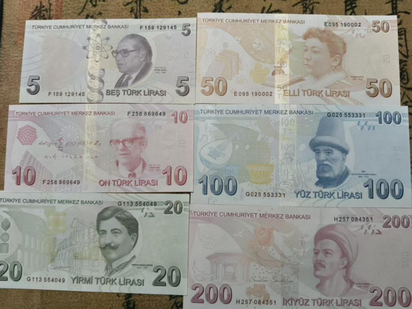 土耳其里拉一套