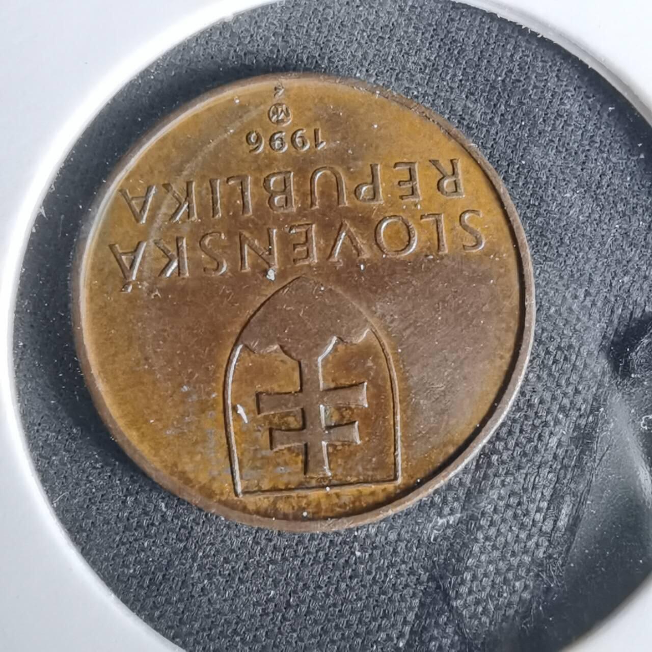 沼泽如烟--第1049场 斯洛伐克1996年50赫勒