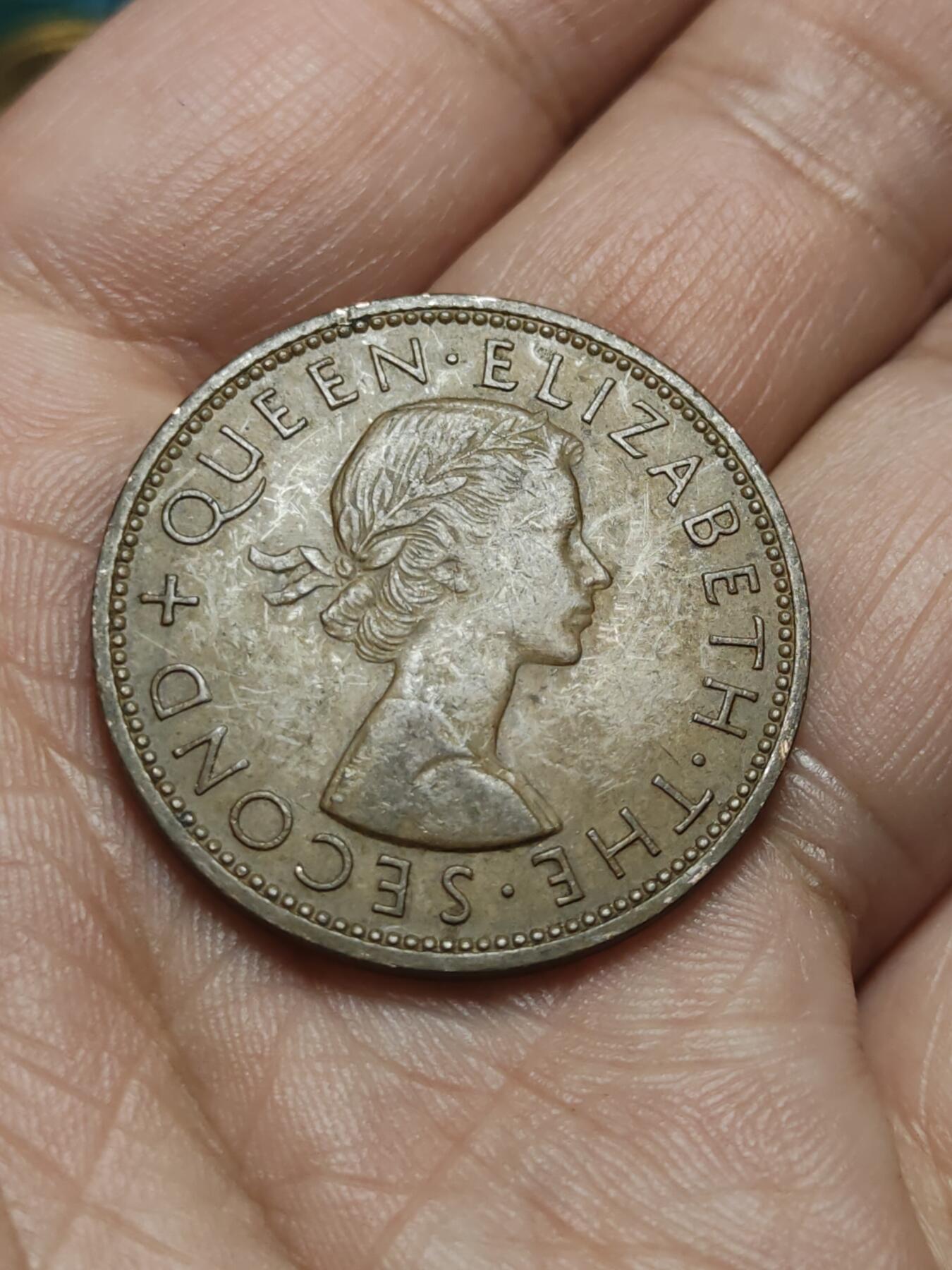 2026年第四十三场(总第二百一十二场）外国好品散币场(免佣金) 新西兰🇳🇿1961年1便士(伊丽莎白二世青年桂冠第二版)