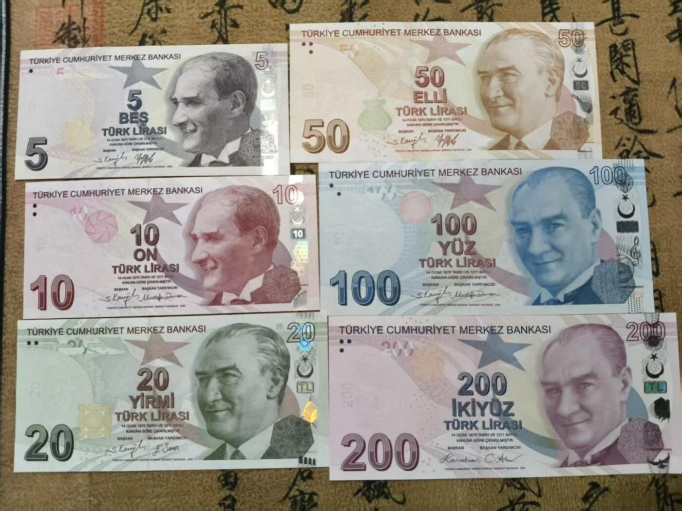 土耳其里拉一套