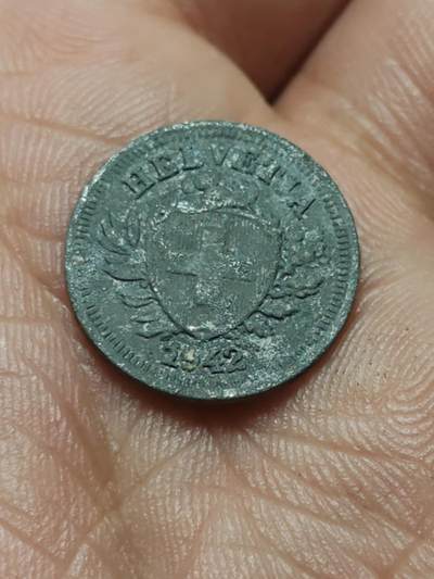 2026年第四十三场(总第二百一十二场）外国好品散币场(免佣金) - 瑞士🇨🇭1942年1拉彭锌币(第三版，二战期间发行，B标伯尔尼造)