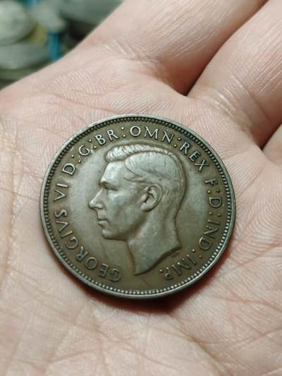 2026年第四十三场(总第二百一十二场）外国好品散币场(免佣金) - 英国🇬🇧1937年1便士(乔治六世加冕年，第一版首发年)