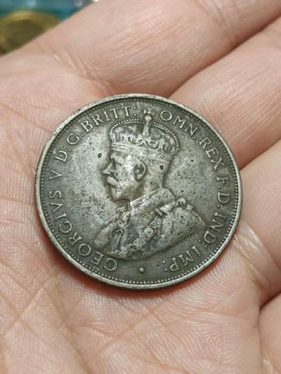 2026年第四十三场(总第二百一十二场）外国好品散币场(免佣金) - 澳大利亚🇦🇺1913年1便士(乔治五世早期年份)