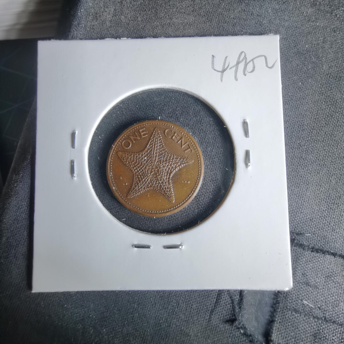 沼泽如烟--第1049场 巴哈马1995年一分