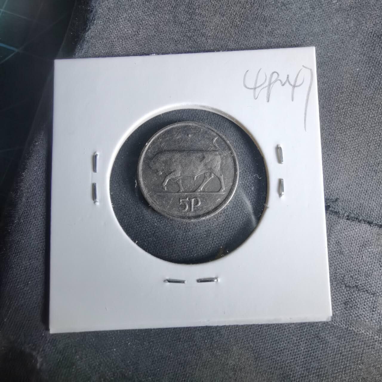 沼泽如烟--第1049场 爱尔兰1993年5便士