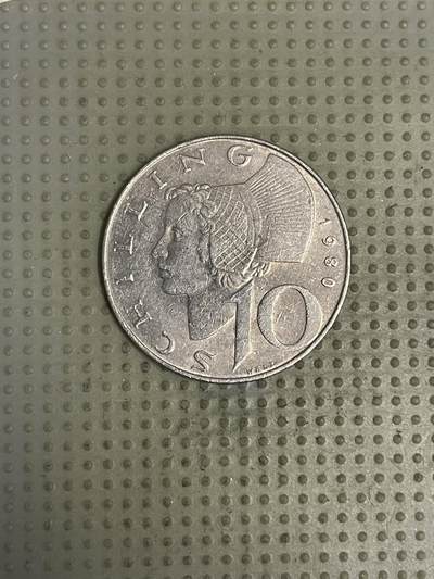 2026年第44场各国散币拍卖（总第194场） - 奥地利1980年10先令