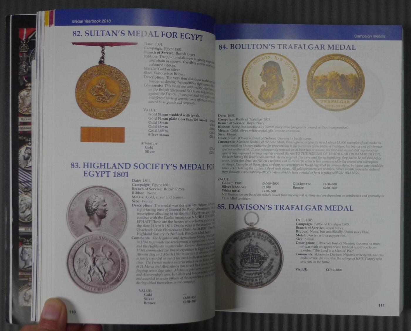 世界钱币章牌书籍专场拍卖04.12 英国勋章目录