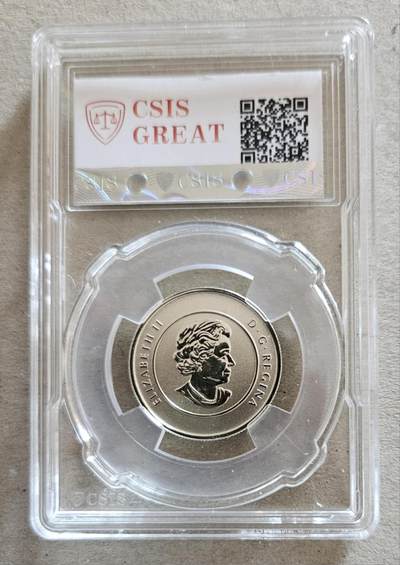 【币将精彩】世界钱币拍卖拍卖（2026-4-28） 克劳斯获奖币加拿大2011年独木舟银币信泰评级
