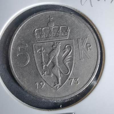 沼泽如烟--第1049场 - 挪威1973年5克朗