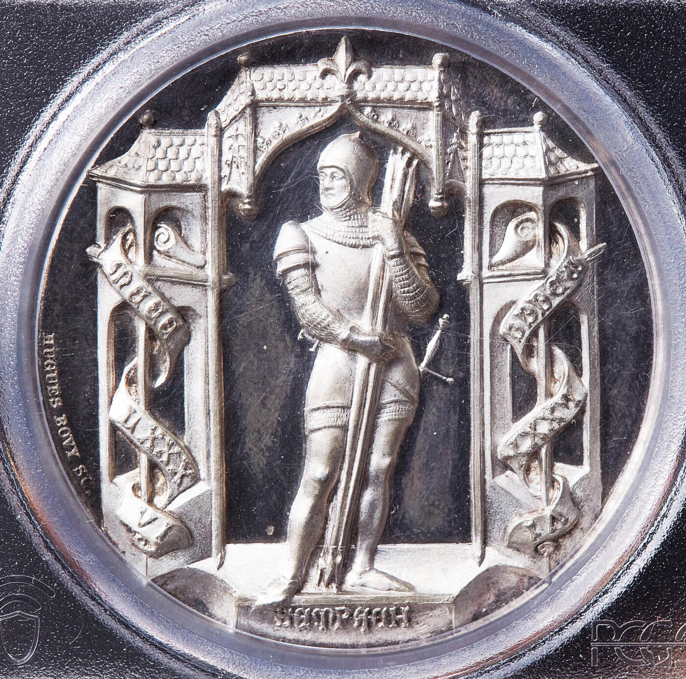 【俄甄集藏】满园春色-2026年(051)04-22星期三 晚 19:30 全场包邮 瑞士1886年纪念森帕赫战役600周年大银章，PCGS SP63，高浮雕，类精制底板，凝霜感强烈，经典品种