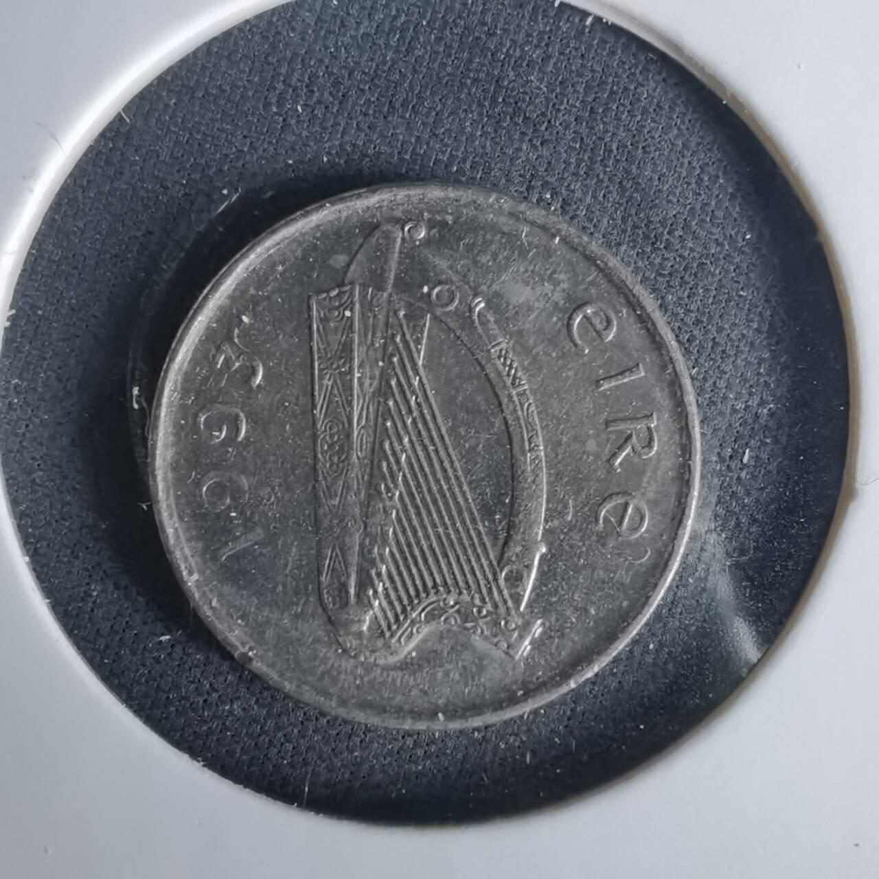 沼泽如烟--第1049场 爱尔兰1993年5便士