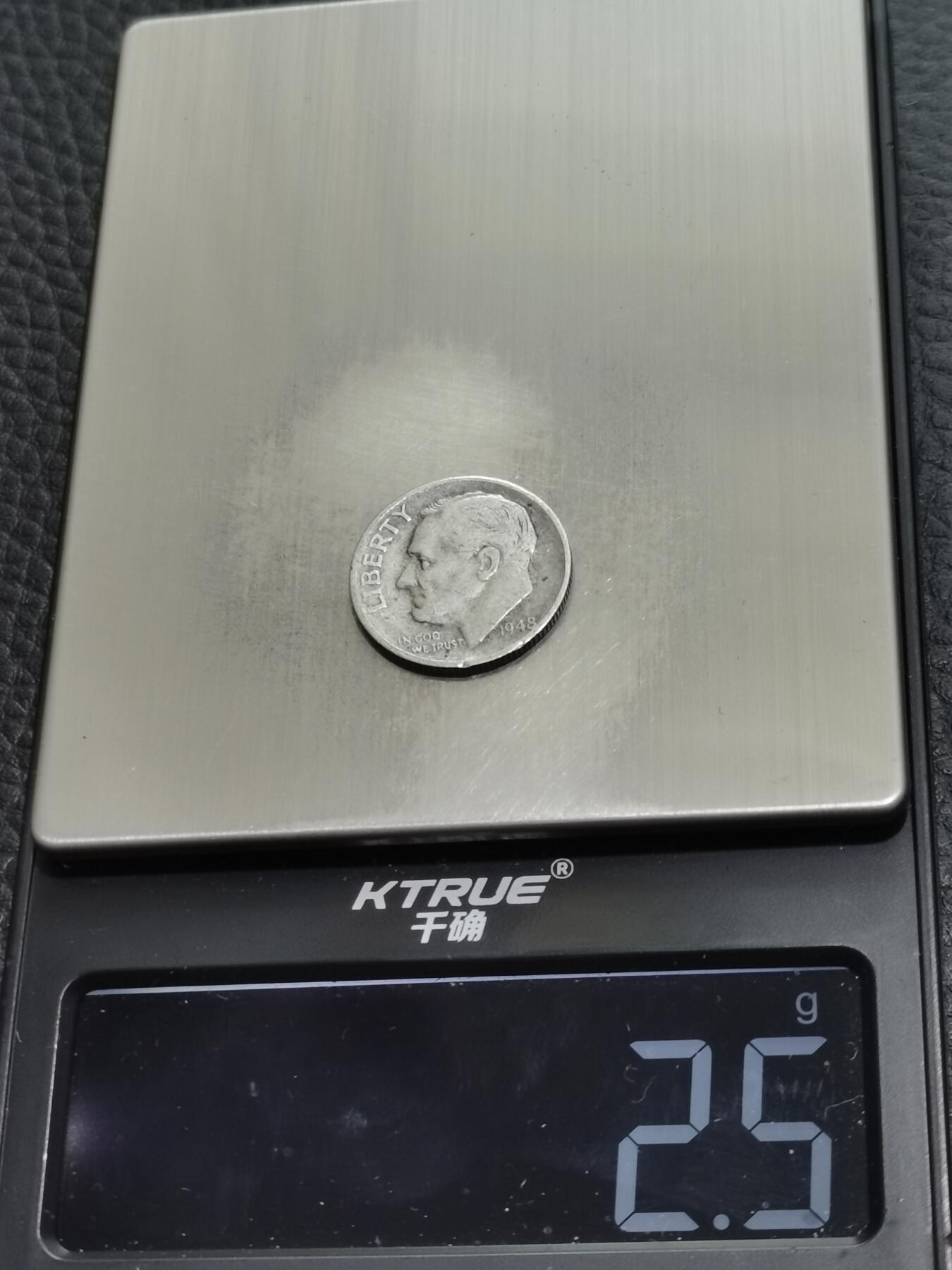 天下钱庄专场欢迎参拍 美国10分银币