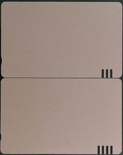 公藏第63期裸卡拍卖 山西田村卡（太原磁卡电话开通）2全品相钢印码见描述。