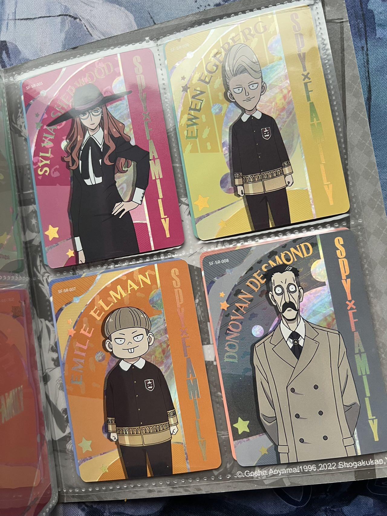 【随心含颖卡拍57期】卡游/集卡社/卡卡沃 抽卡机专场拍卖【无佣金】 【卡册不寄存】间谍过家家 一本 十分精美