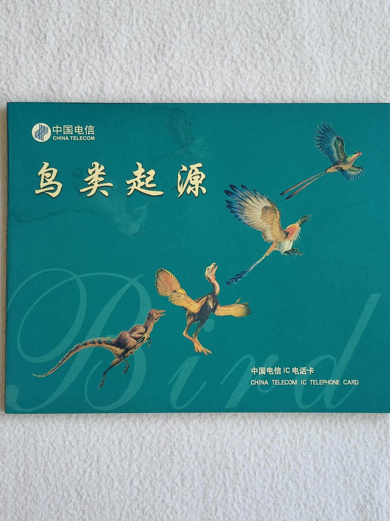 易卡拍卖第89期 IC—55鸟类的起源。LN辽宁版。无封套带册。收藏级品相。如图所示！