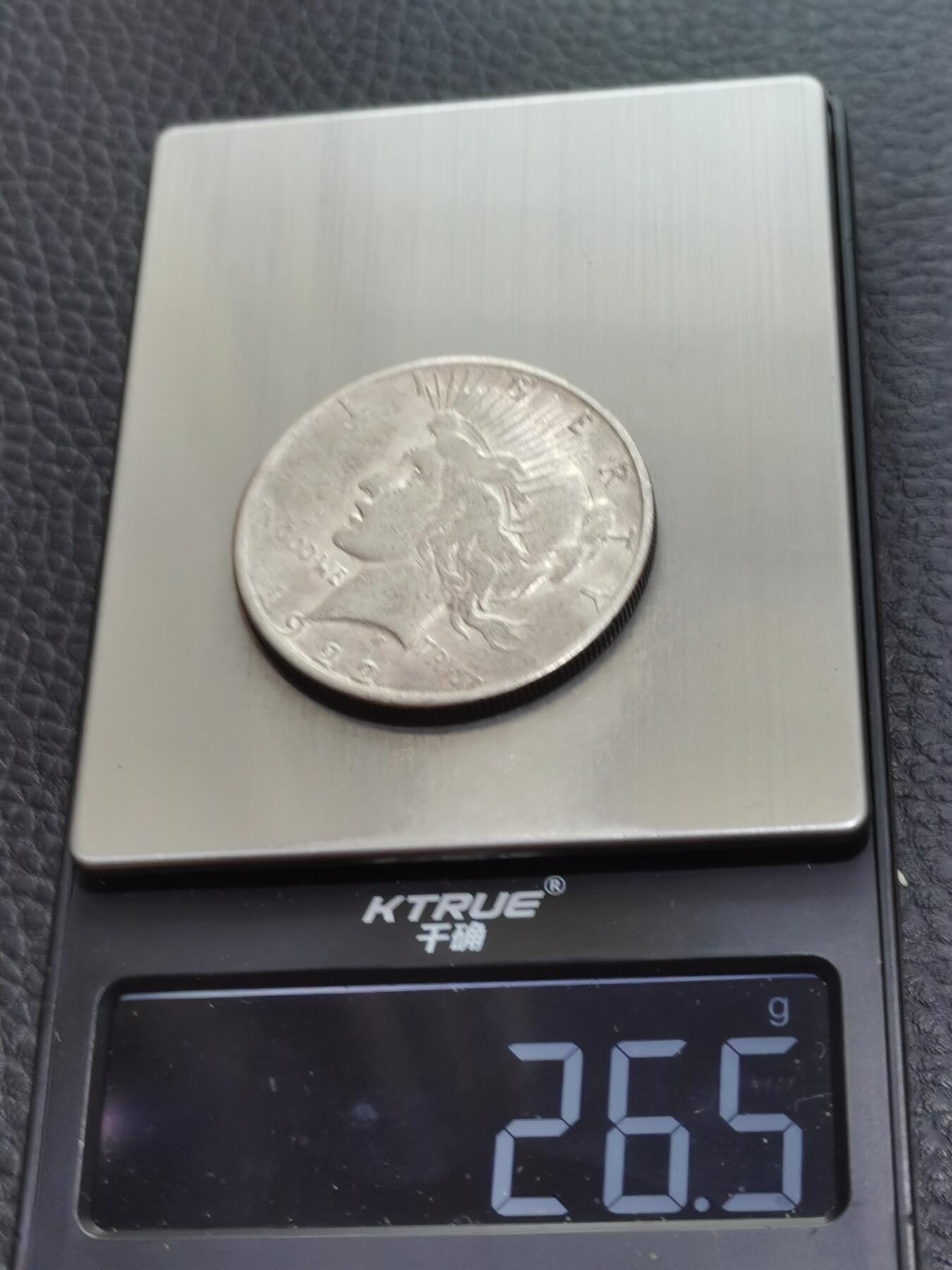 天下钱庄专场欢迎参拍 美国和平鸽一美元银币